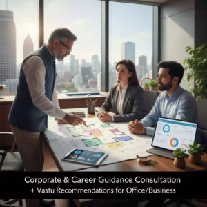 Corporate & Career Guidance Consultation + Vastu Recommendations for Office/Business