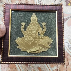 Goddess Laxmi on Pyrite Frame