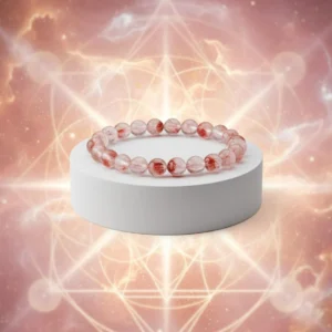 Strawberry Quartz Bracelet