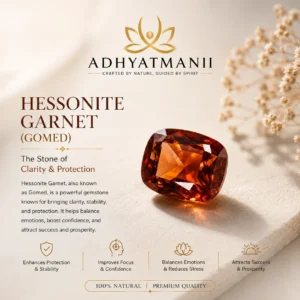 Hessonite Garnet (Gomed) 6 ratti