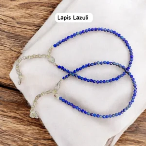 lapis lazuli anklet